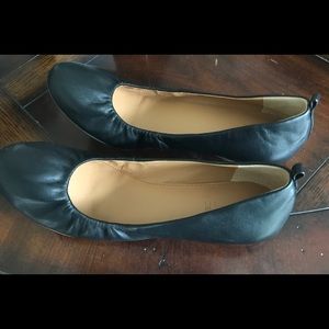 JCrew Anya leather ballet flats size 9 1/2